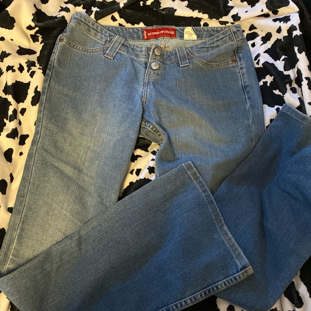 Levi boot cut jeans